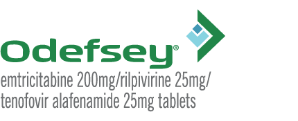 Odefsey® emtricitabine 200mg/rilpivirine 25mg/tenofovir alafenamide 25mg tablets
