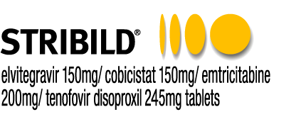 Stribild® elvitegravir 150mg/cobicistat 150mg/emtricitabine 200mg/tenofovir disoproxil 245mg tablets